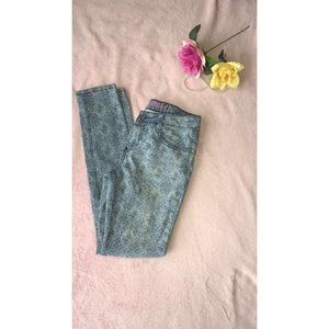 Girls Patterned Jeans